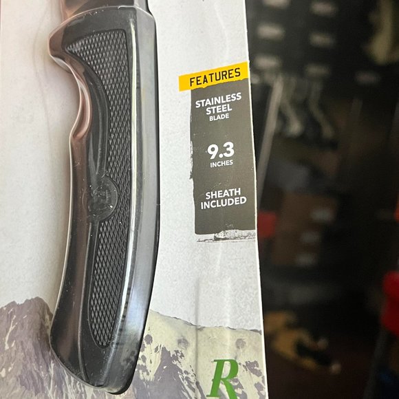 Remington Sportsman R10001 Fixed 4.3" Drop Point Blade Knife $30 - Picture 10 of 13
